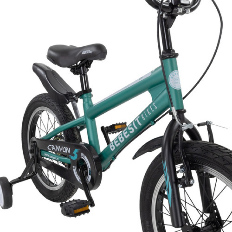 Bicicleta Niño Rod 12 Montaña Bocina Y Ruedas Auxiliares