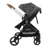 Coche Moisés 3en1 Travel System Cubrepies Bebesit Mars Uv50+