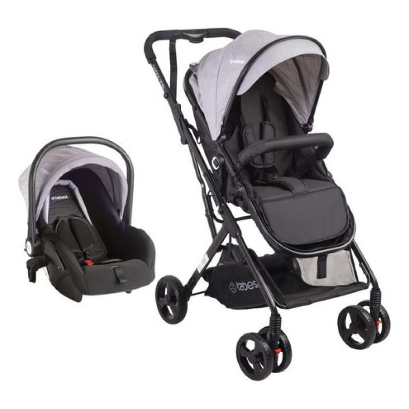 Coche Paseo Bebesit Travel System Vox 3en1 + Cubrecuerpo