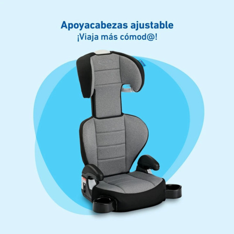 Graco Turbobooster 2.0. Asiento Elevador De Respaldo Alto
