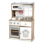 Cocina De Madera Con Accesorios Y Reloj Bebesit Edufun