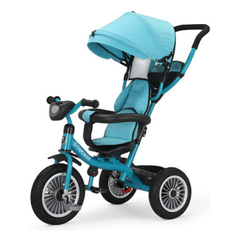 Triciclo 360 Bebesit Asiento Giratorio 3en1 Barra Empuje