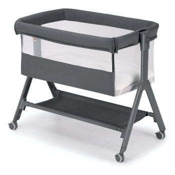 Cuna Colecho Cam Sempreconte Air Altura Ajustable Y Plegable Sempreconte Air Gris Oscuro