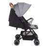 Coche De Paseo Bebesit Sprint Gris Con Chasis Color Negro