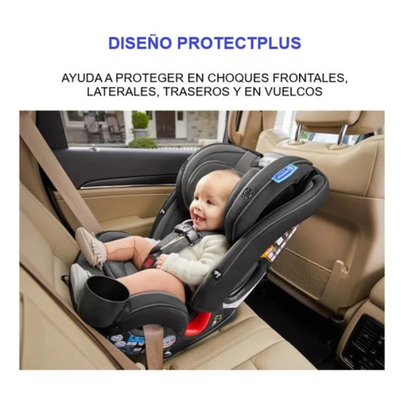 Silla De Auto Graco True3fit Lx 3en1 Color Gris