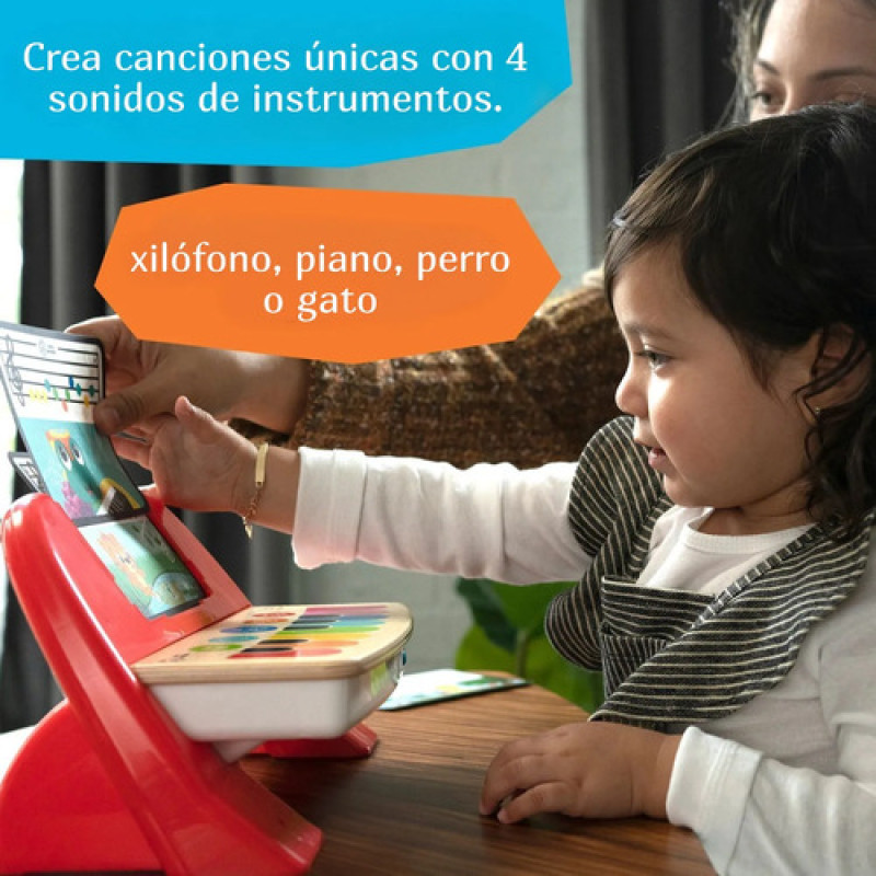 Set Musical Piano Y Sonajeros Magic Baby Einstein