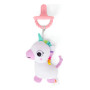Peluche Mordillo 2en1 Unicornio Bright Starts Violeta Unicornio