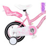 Bicicleta Niña Rod 12 Bocina, Ruedas Auxiliares Y Canasto