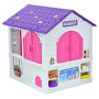 Casita Infantil Y Mercado 2en1 Jardin Luz Timbre Niños Rosa Niña