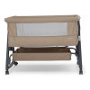 Cuna Colecho Mecedora 2en1 Con Mosquitero Bebesit Beige Liso Beige