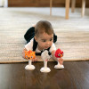 Set De Sonajeros Con Ventosa Baby Einstein Multicolor Animales