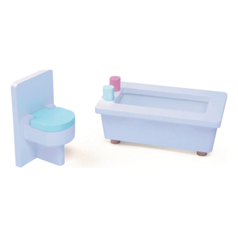 Casita De Muñecas Doll House Extra Grande Con Accesorios Violeta