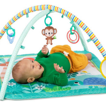 Alfombra Gimnasio Accesorios Zig Zag Safari Bright Starts