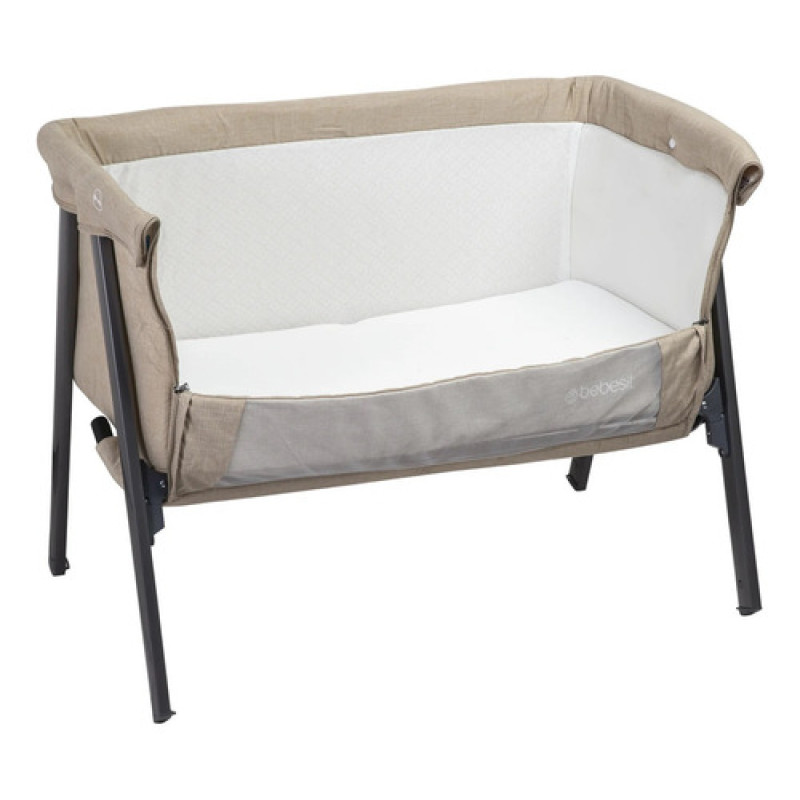 Cuna Colecho Con Mosquitero Easy Sleep Bebesit Beige
