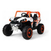 Jeep A Batería Polaris Con Luces Led, Mp3, Bluetooth Bebesit Naranja