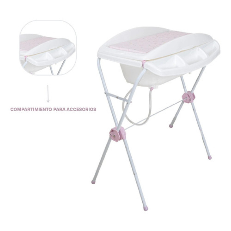 Catre Bañito Para Bebe Con Cambiador Shower Bebesit