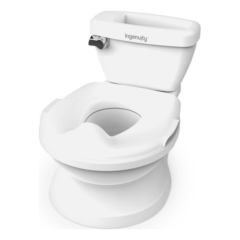 Entrenador De Baño My Size Potty Pro Hasta 23 Kg Blanco Lisa