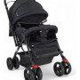 Coche De Paseo Bebesit Roma Plegable Con Manillar Reversible Negro Negro
