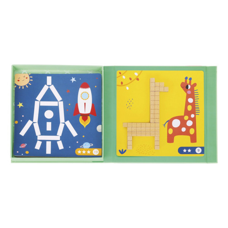 Juego De Palitos De Madera Tooky Toy