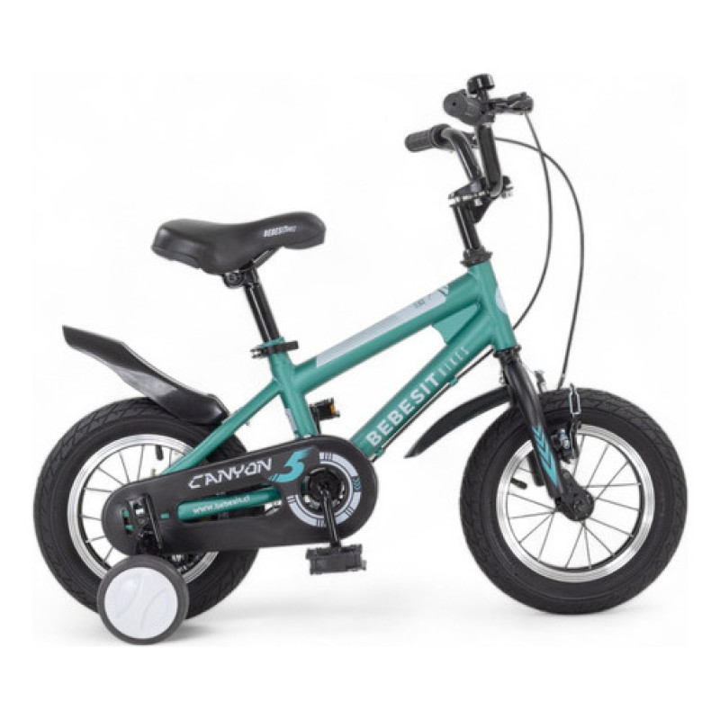 Bicicleta Niño Rod 12 Montaña Bocina Y Ruedas Auxiliares