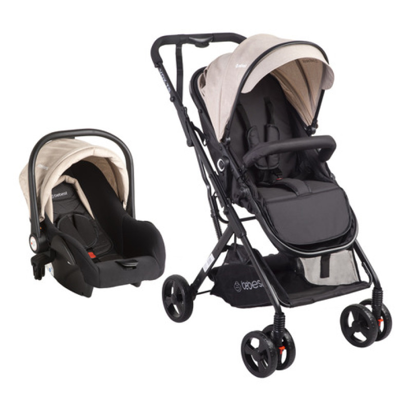 Coche Paseo Bebesit Travel System Vox 3en1 + Cubrecuerpo
