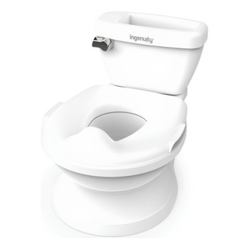 Entrenador De Baño My Size Potty Pro Hasta 23 Kg Blanco Lisa