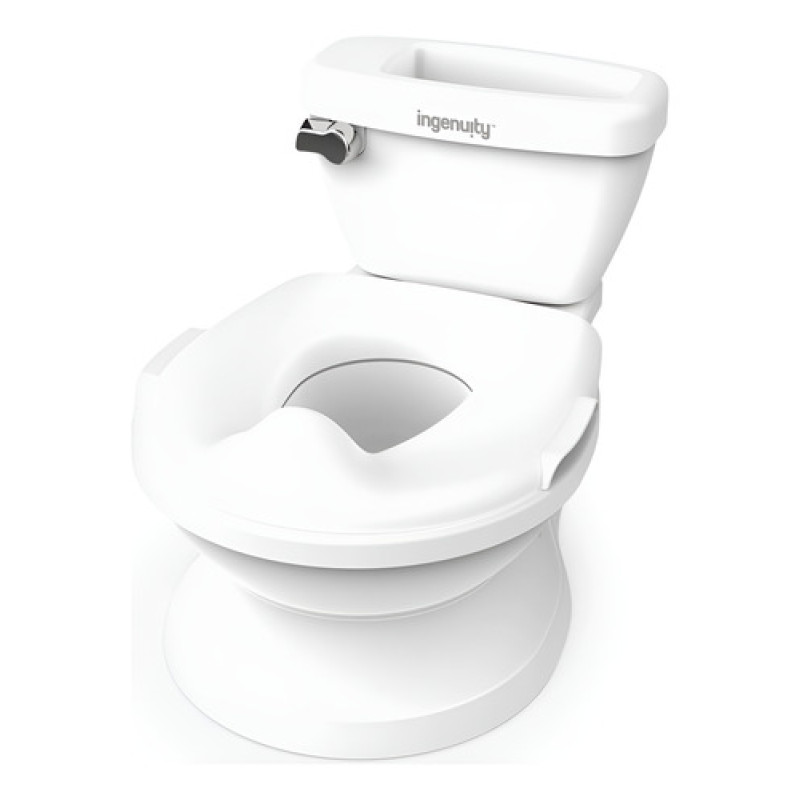 Entrenador De Baño My Size Potty Pro Hasta 23 Kg Blanco Lisa