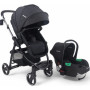 Coche Moises Alfa Travel System Bebesit Negro Negro Negro