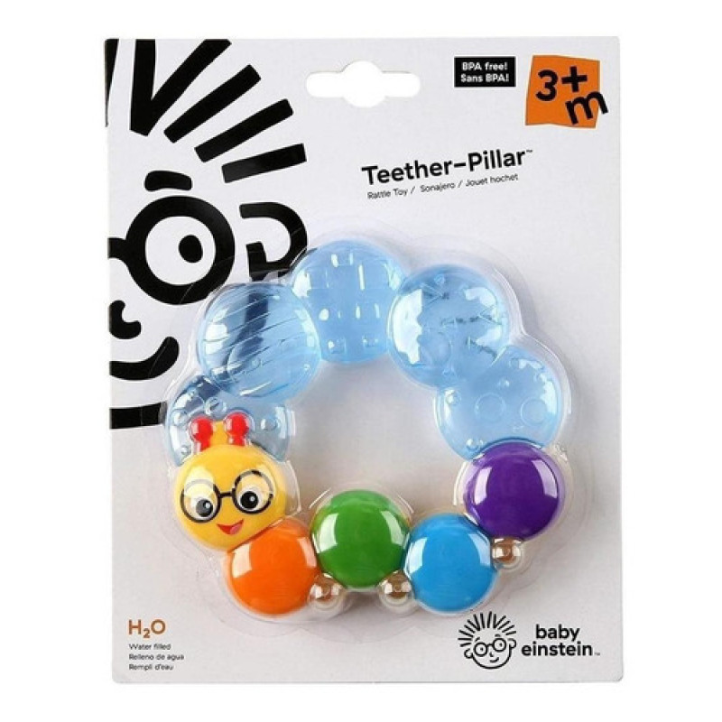 Mordillo Agua Enfriamiento Baby Einstein Teether-pillar 3m+