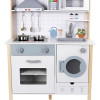 Cocina De Madera Infantil Edufun Con Campana Y Lavarropas Blanco