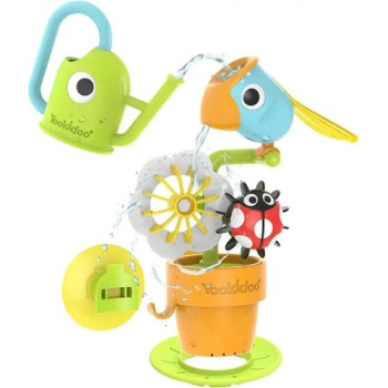 Juego De Baño Pájaro Y Regadera Yookidoo Pour N Spin