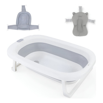 Bañera Plegable Con Almohadon Y Reductor Bebesit