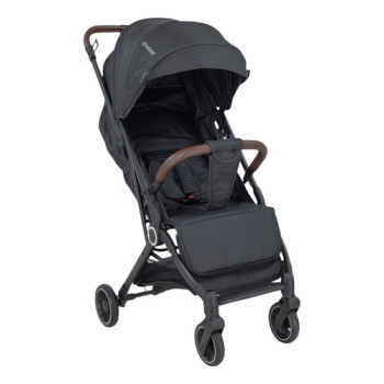 Coche De Paseo Micro Bebesit Compacto De Viaje Hasta 25kg Negro Negro