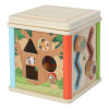 Cubo Didáctico De Actividades De Madera