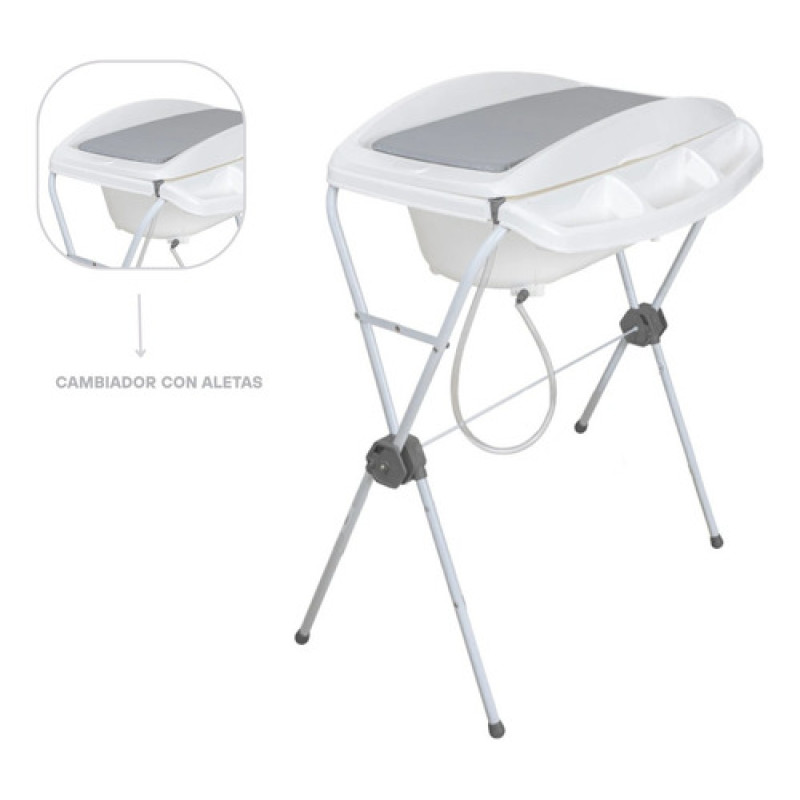 Catre Bañito Para Bebe Con Cambiador Shower Bebesit