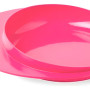 Plato Nuvita Easy Eating Anillo De Agarre Color Rosa