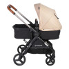 Coche Moisés 3en1 Travel System Cubrepies Bebesit Mars Uv50+