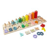 Juego De Mesa De Números Y Encastre Edufun