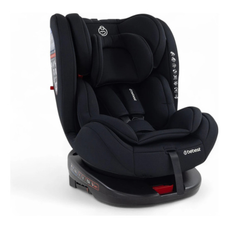 Butaca De Auto Saturn Giro 360º 0 A 36 Kg Isofix Bebesit