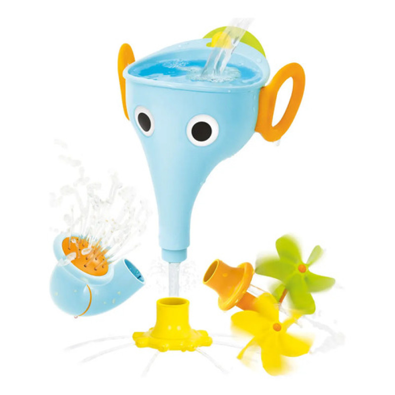 Juguete De Baño Con Agua Elefante Fill N Sprinkle Yookidoo