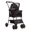 Carro Coche Plegable Para Perros Gatos Beepet Gris