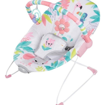 Silla Bouncer Vibradora Bright Starts Flamingo Vibes