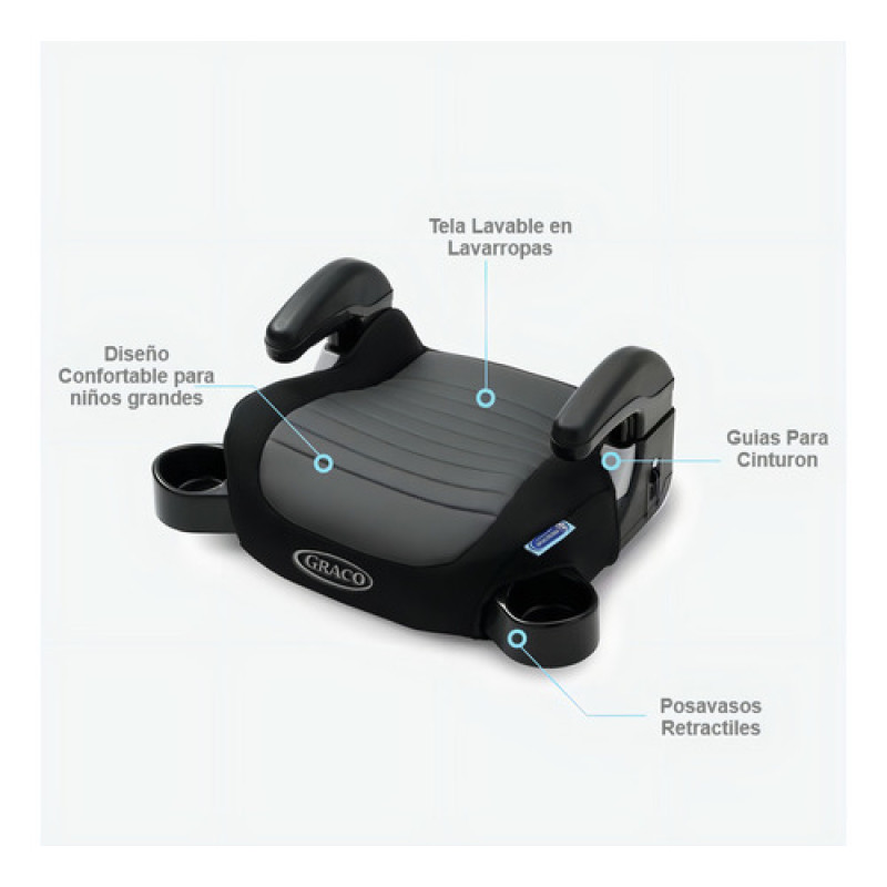 Graco Turbobooster 2.0 Asiento Elevador Sin Respaldo