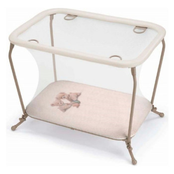 Corral Lusso Cam Con Asas Internas, Compacto Y Seguro Beige