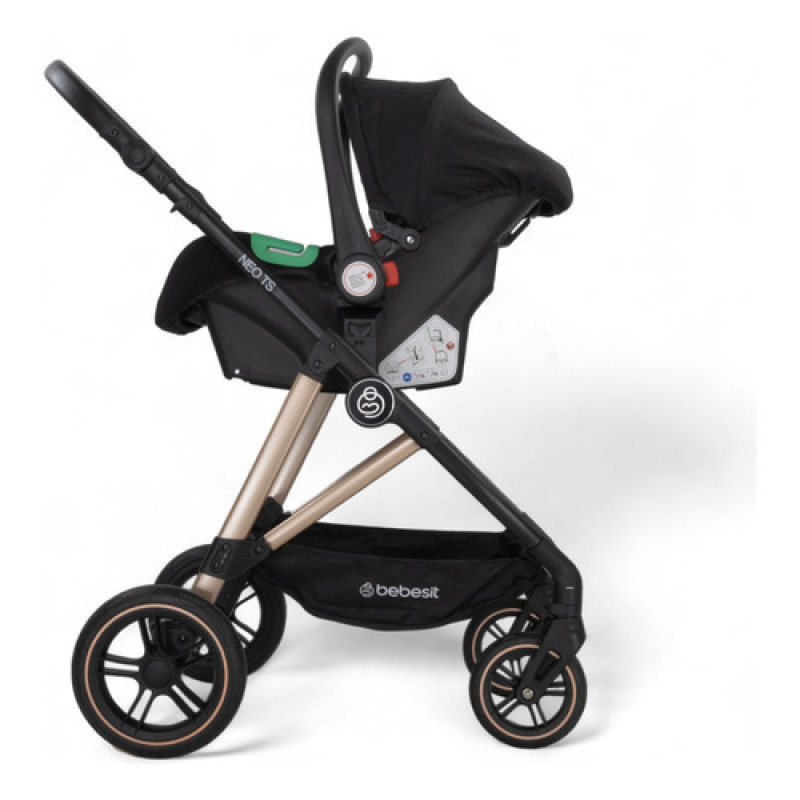 Coche Bebé Ts I-size Bebesit Neo Filtro Uv50 3en1