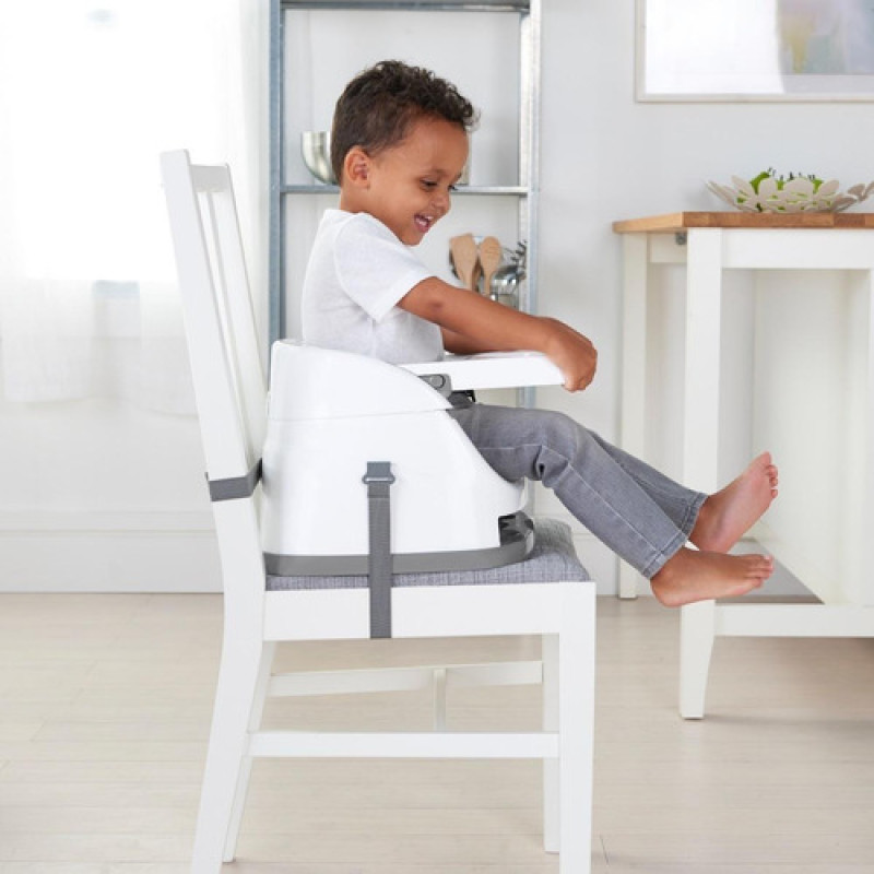 Asiento Elevador Para Silla De Comer 2en1 Ingenuity Beige