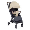 Coche De Paseo Micro Bebesit Compacto De Viaje Hasta 25kg Beige Negro