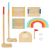 Juego De Golf De Madera Para Exterior Tooky Toy