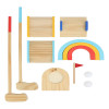 Juego De Golf De Madera Para Exterior Tooky Toy