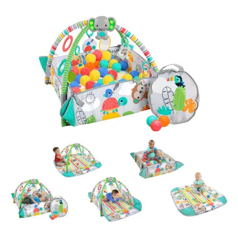Gimnasio Bebé 5en1 Bright Starts Con Pelotas Luces Y Música